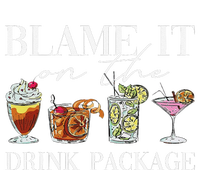 Retro Funny Cruise Blame It On The Drink Package Party T-Shirt