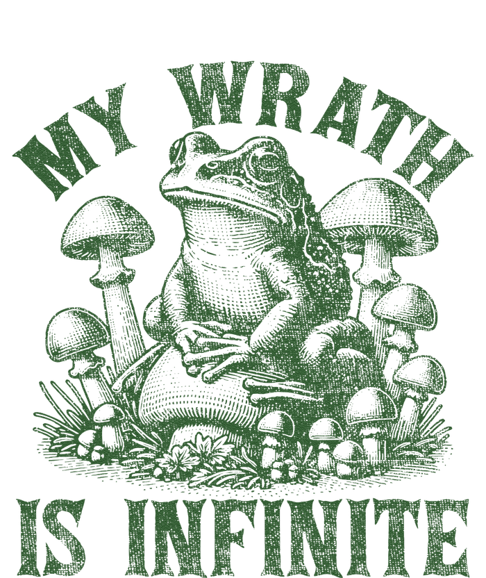 Funny Frog Meme My Wrath Is Infinite Frog Pond T-Shirt