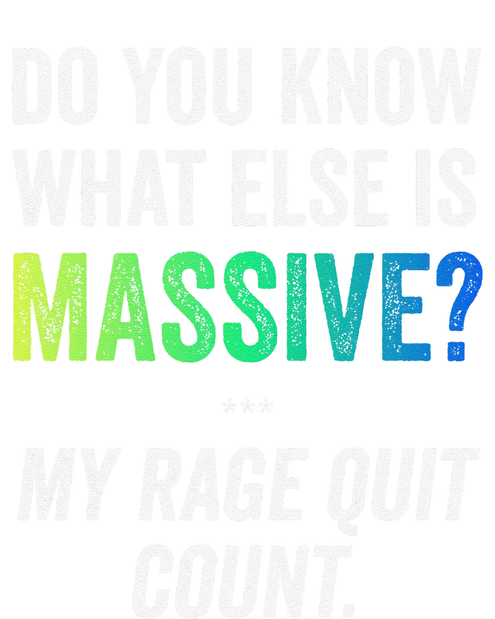 Massive Gaming Meme Rage Quit Gamers Humor Funny Gamer T-Shirt