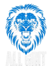 Funny All Grit Lion Lovers Retro Vintage Style Detroit T-Shirt