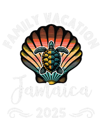 Retro Family Vacation Jamaica 2025 Beach Turtle T-Shirt