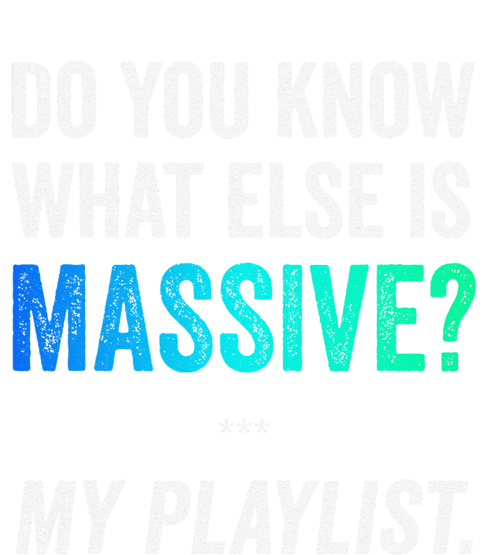 Massive Playlist Meme Funny Gaming Memeinspired Music Sustainable Beanie