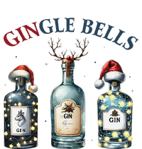 Christmas Drinking Gingle Bells Gin Humorous Alcohol Lovers T-Shirt