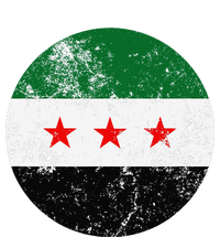 Retro New Syrian Flag Free Syria Freedom Softstyle Adult Sport Polo