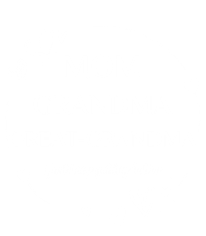 Mom Grandma Great Grandma Promoted To Great Grandma Gift T-Shirt