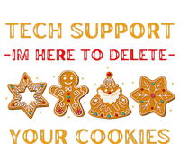 Christmas Tech Support Here To Delete Cookies Long Sleeve Shirt