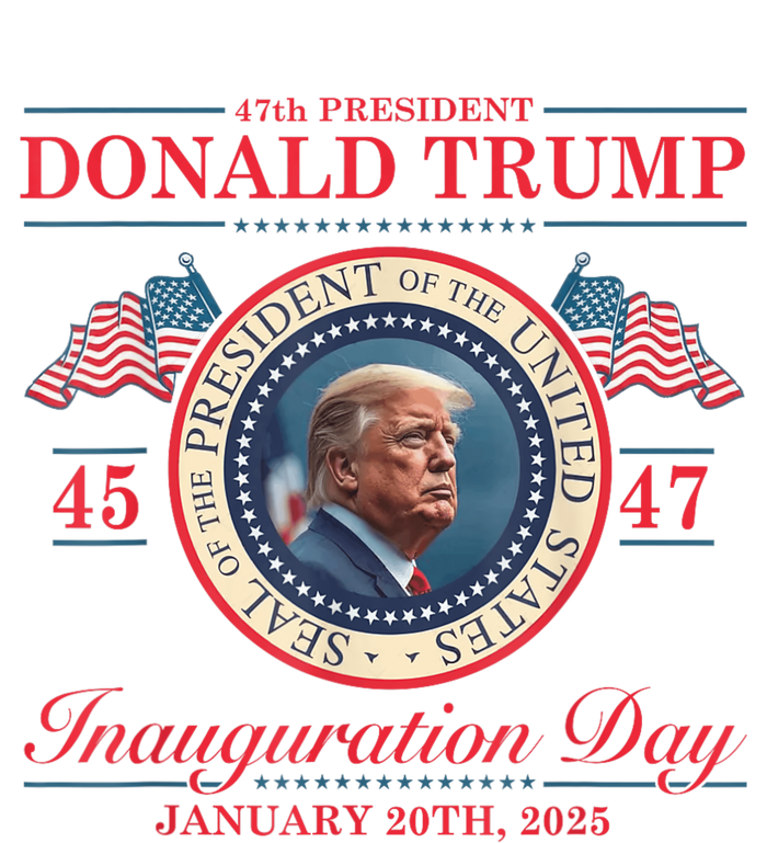 President Donald Trump Inauguration Day 2025 Memorabilia Kids T-Shirt