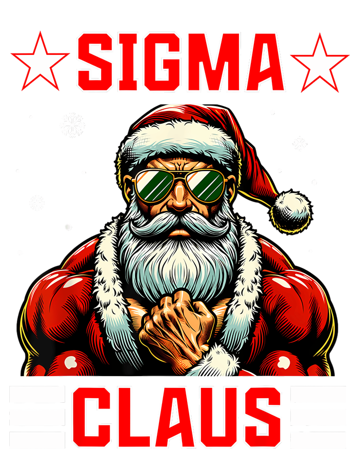 Sigma Claus Funny Christmas Santa Rizz Middle School T-Shirt