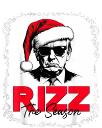 Rizz The Season Cool Santa Trump Christmas Womens Cotton Relaxed Long Sleeve T-Shirt