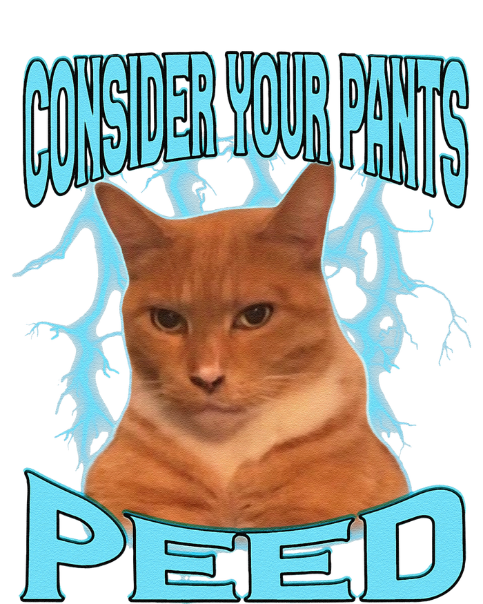 Consider Your Pants Peed Silly Cat Meme Cooling Performance Long Sleeve Crew