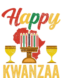 Happy Kwanzaa Kinara Candles Principles African American T-Shirt