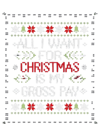 All I Want For Christmas Is My Gross Pay Joke Cooling Performance Long Sleeve Crew