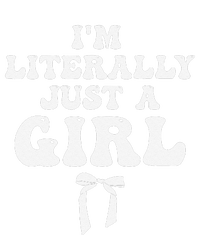 Funny Retro Groovy IM Literally Just A Girl T-Shirt