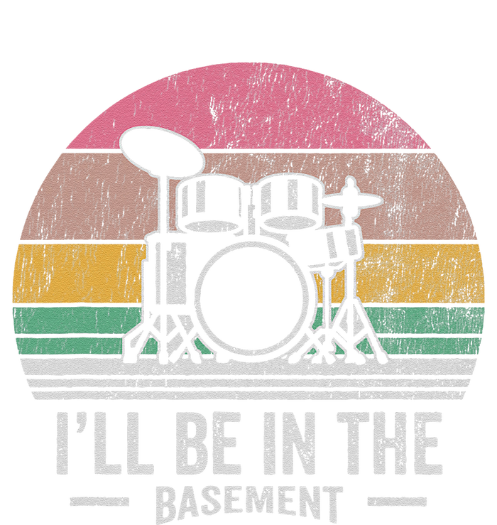 ILl Be In The Basement Drums Retro Softstyle Adult Sport Polo