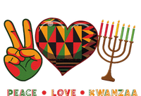 Peace Love Kwanzaa African American Heritage Happy Kwanzaa T-Shirt