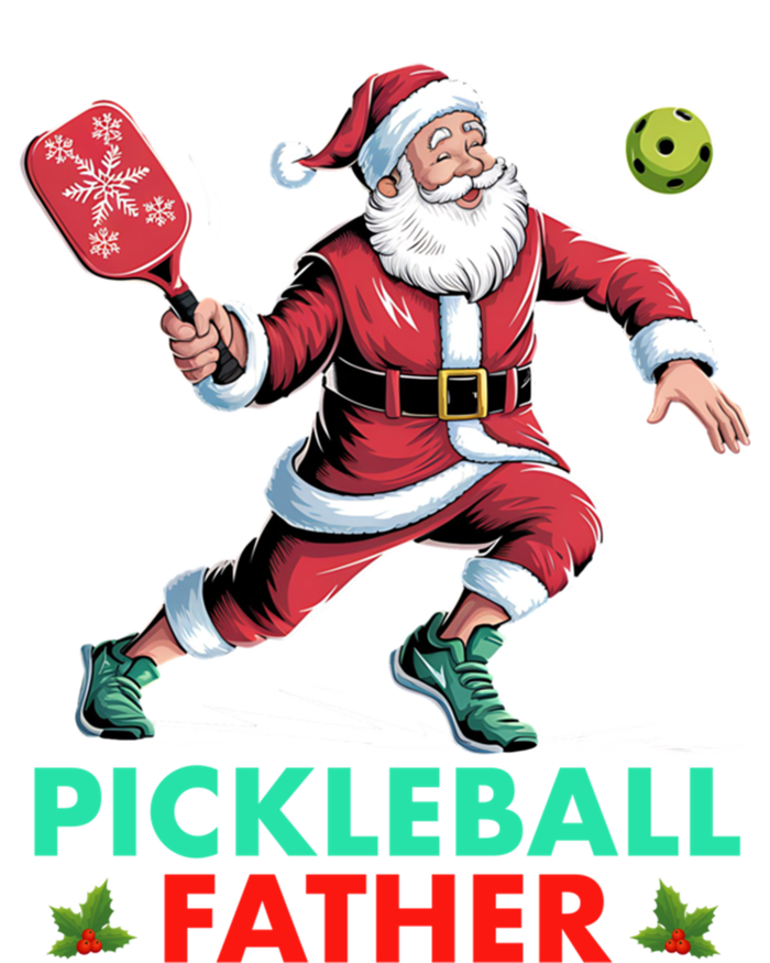 Pickleball Father Christmas Santa Claus Pickleball Xmas Gift T-Shirt