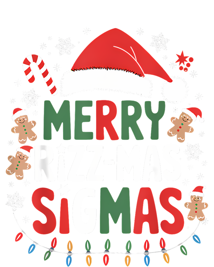 Merry Rizz Mas Sigmas Funny Gen Alpha Xmas Santa Christmas T-Shirt