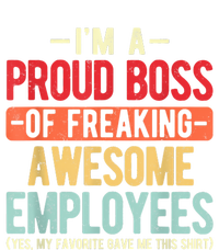 Proud Boss Employee Appreciation Retro Design For Funny Boss Tank Top