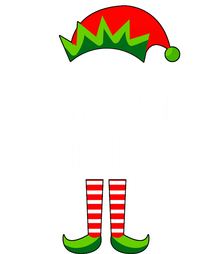 The Sassy Elf Funny Christmas Family Matching Mousepad