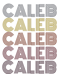 Graphic 365 First Name Caleb Retro Pattern Vintage Style T-Shirt