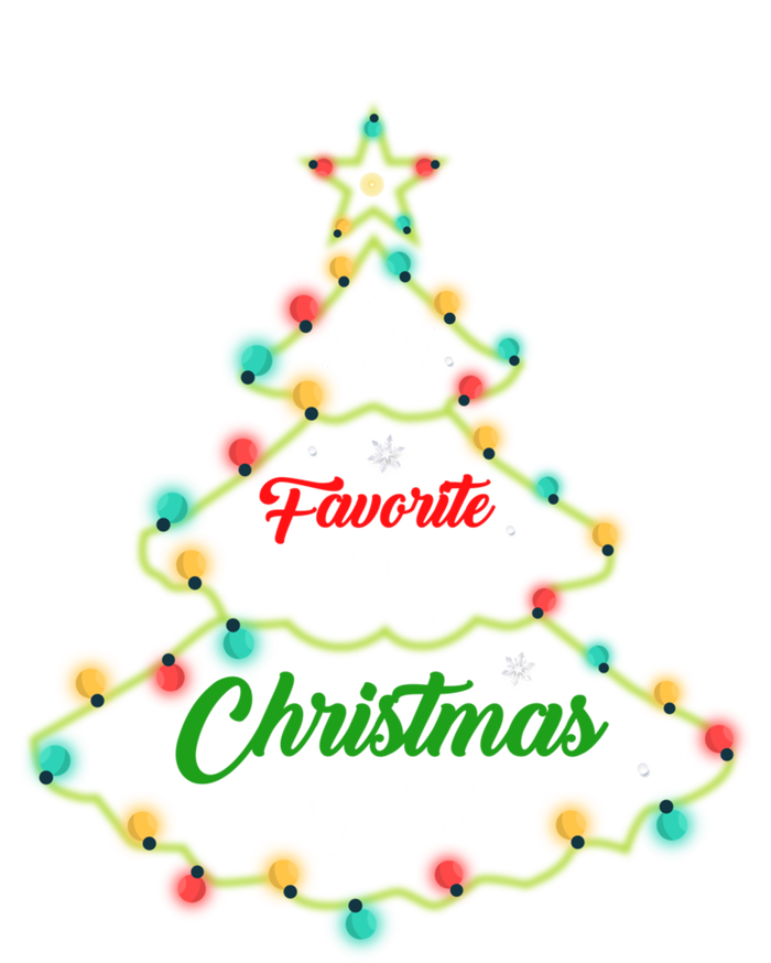 My Favorite Color Is Christmas Lights Cool Xmas Holiday Gift Cool Gift Poster