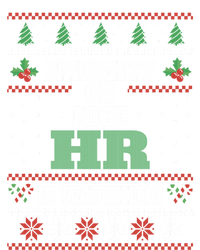 Naughty Or Nice Hu Resources Ager Ugly Christmas Hr Cool Gift T-Shirt