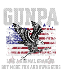 Cool Gunpa Like Normal Grandpa But Own Guns Design Gift Metallic Star Ornament