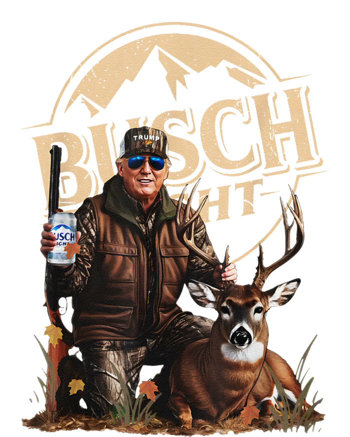 Retro Trump Hunting Deer Funny Beer Drinking Beer Hunting Gift Legacy Cool Fit Booney Bucket Hat