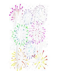 Happy New Year Party Supplies 2025 Family Matching Fireworks T-Shirt