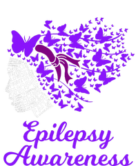 Epilepsy Awareness Day Epilepsy Butterfly Drawstring Bag