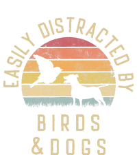 Easily Distracted By Birds And Dogs I Like Heart Bird Dog Premium T-Shirt