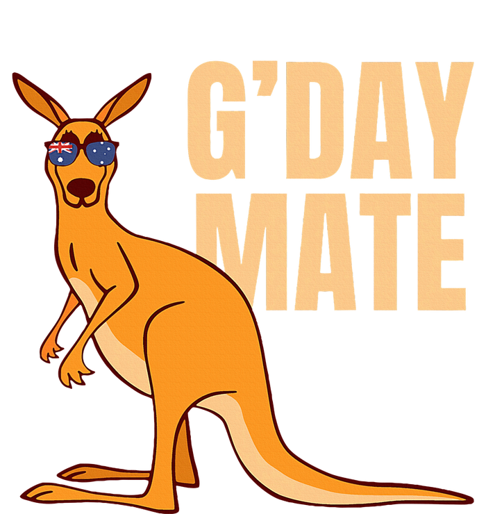 Australia GDay Mate Funny Kangaroo Australian Symbol T-Shirt