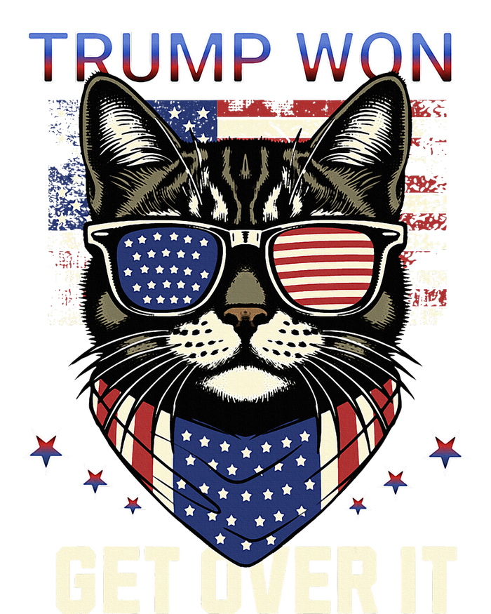 Donald Trump Won 2024 Election Cats For Trump T-Shirt