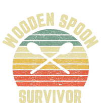 Wooden Spoon Survivor Retro Adult Novelty Sarcastic T-Shirt