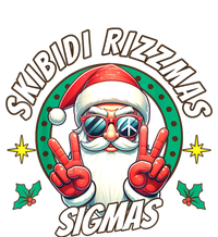 Rizzmas Sigmas Santa Peace Sign T-Shirt