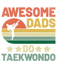 Awesome Dads Do Taekwondo Player Martial Arts Tkd Gift Women's Racerback Tank