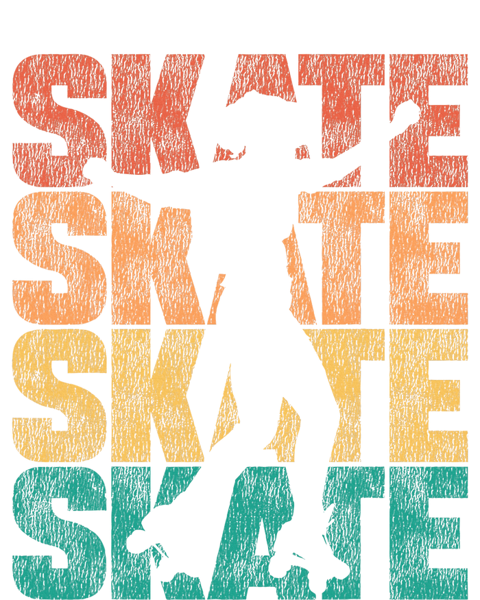 Cool Roller Skating Skate Girl 1970s Retro Vintage Coaster