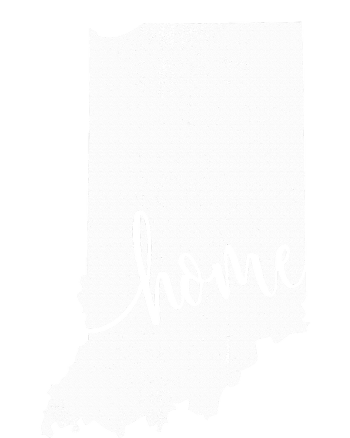 Indiana Home Love Vintage State Map Outline T-Shirt