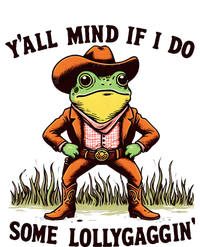 YAll Mind If I Do Some Lollygaggin Vintage Cowboy Frog Meme Tall T-Shirt