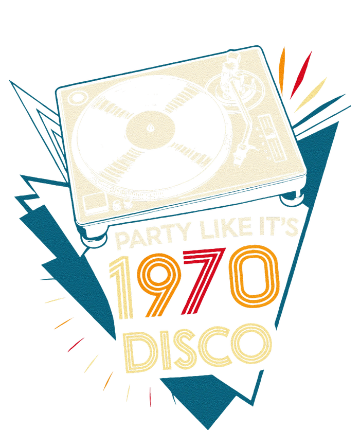 Party Like ItS 1970 Disco Funky Retro Music T-Shirt