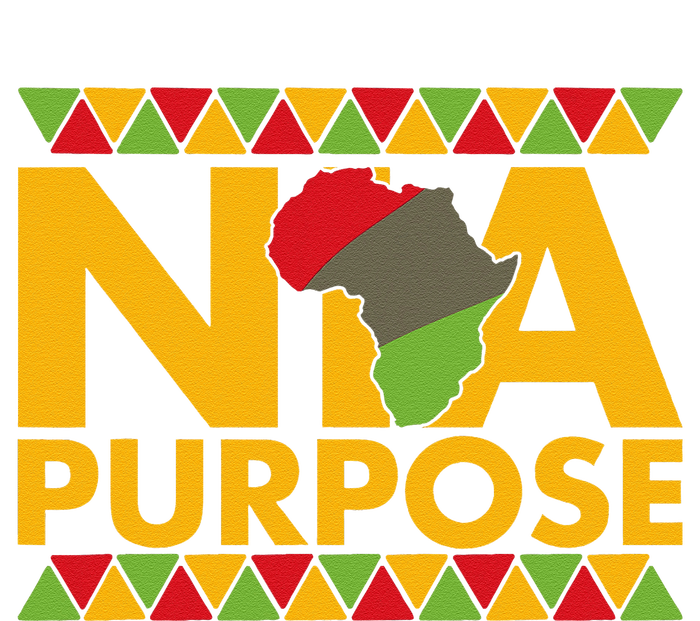 Nia Purpose Seven 7 Principles Of Kwanzaa African American T-Shirt