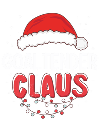 Goaltender Santa Claus Christmas Matching Costume Cute Gift T-Shirt