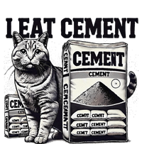 I Eat Cement Cursed Cat Funny Oddly Specific Meme T-Shirt