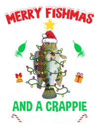 Merry Fishmas Crappie Christmas Tree Fishing Funny Xmas Cute Gift T-Shirt