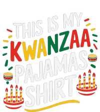 This Is My Kwanzaa Pajamas Kinara Funny African American T-Shirt