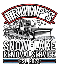 TrumpS Snowflake Removal Service Est. 2024 Funny Trump 2025 T-Shirt