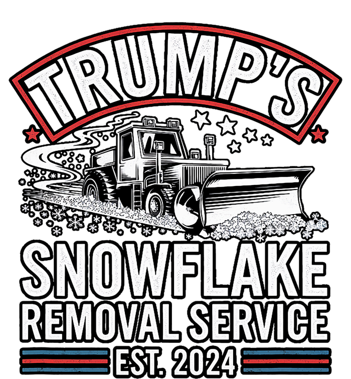 TrumpS Snowflake Removal Service Est. 2024 Funny Trump 2025 T-Shirt