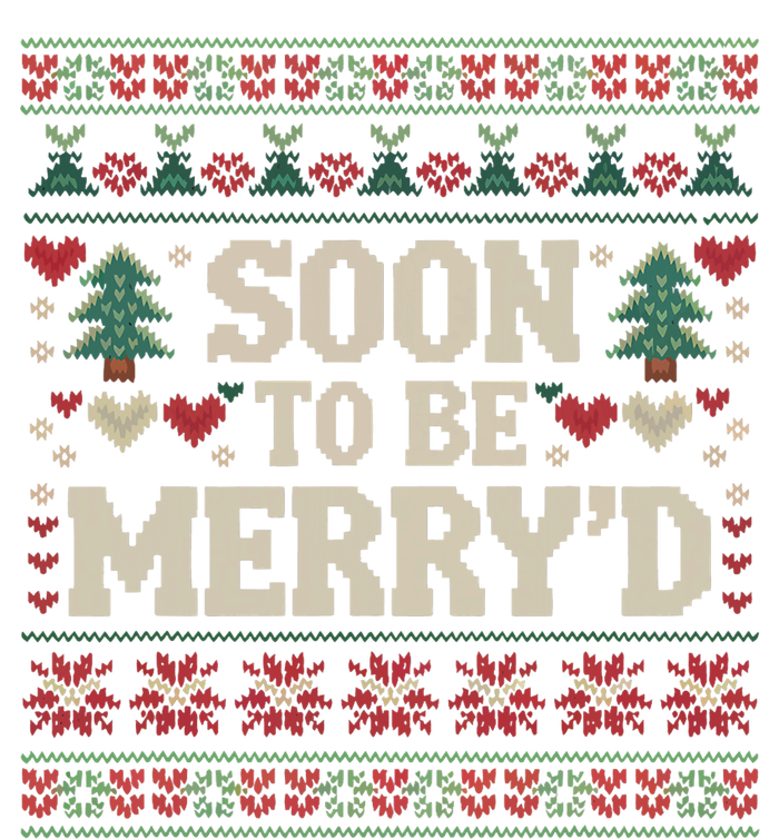 Soon To Be MerryD Engaged Couples Matching Ugly Christmas T-Shirt