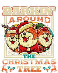 Chow Chow Barkin Around The Christmas Tree Dog T-Shirt