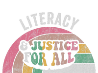 Literacy And Justice For All Bold Retro T-Shirt